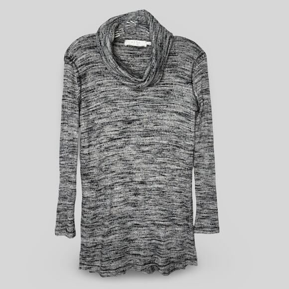 ASTR The Label Ribbed Longline Cowl Neck Top - Picture 1 of 5